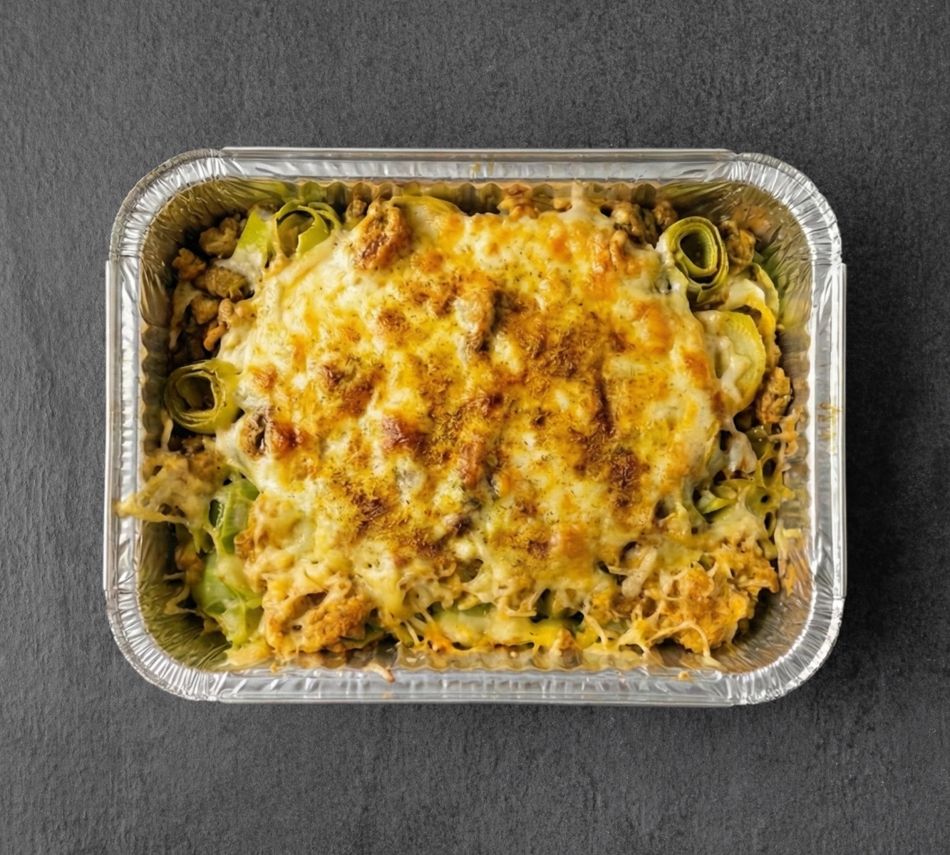 Aardappel Ovenschotel - Kipkerrie, Prei & kaas [OVENMEAL]