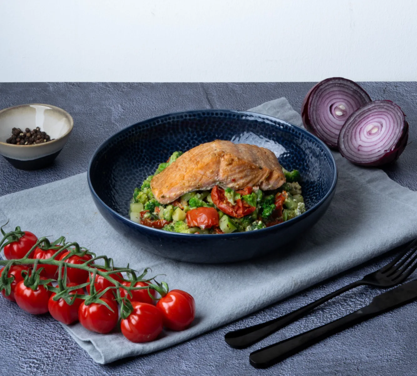 Pesto Zalm - [LOWCARB]